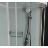 душевая кабина 100x100x220 см frank f400/2 white 133009 прозрачное