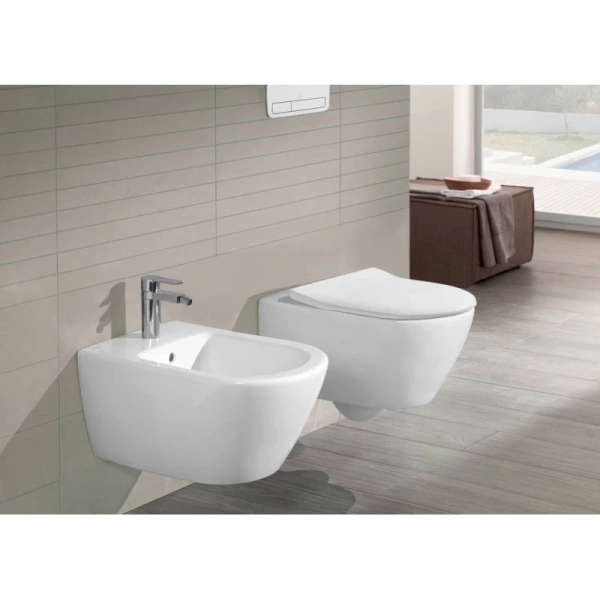 унитаз подвесной villeroy&boch subway 2.0 560010r1 без сиденья