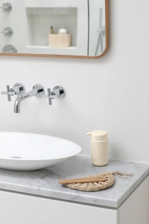 дозатор brabantia renew 223327 для жидкого мыла, бежевый