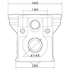 смеситель для раковины wasserkraft dinkel 5803 цвет хром