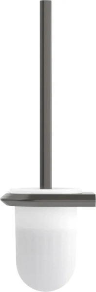 Ёршик для унитаза Cezares Liner LINER-TBS-V-GM настенный, оружейная сталь