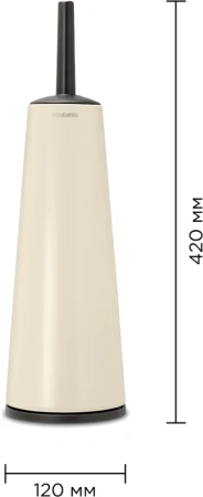 ершик для унитаза brabantia renew 223228 бежевый