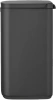 мусорное ведро brabantia bo 233746 12 л, минерально-графитовое