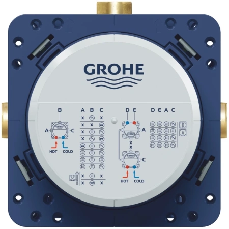 универсальная встроенная часть grohe rapido smartbox 35604000