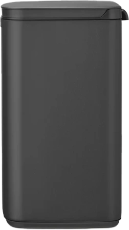 мусорное ведро brabantia bo 233746 12 л, минерально-графитовое