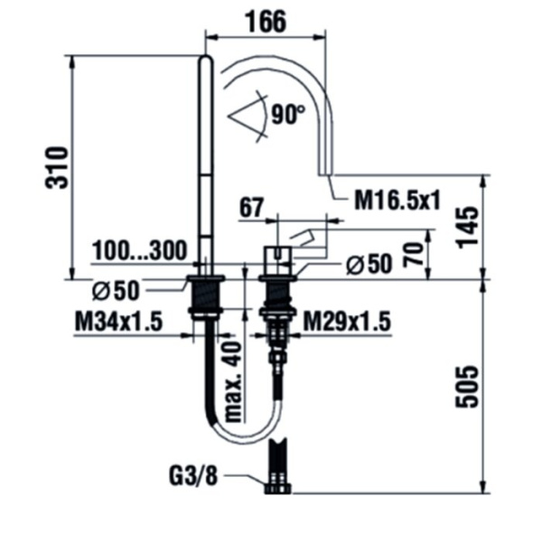 смеситель для раковины laufen kartell 3.1133.2.004.220.1