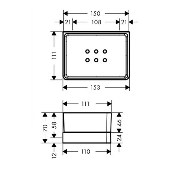 Полка Axor Universal 42802000