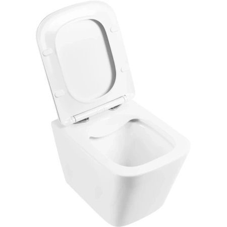 унитаз подвесной belbagno ardente-r bb520chr безободковый, без сиденья, цвет белый