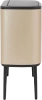 мусорное ведро brabantia bo touch bin 304583 36 л, шампань