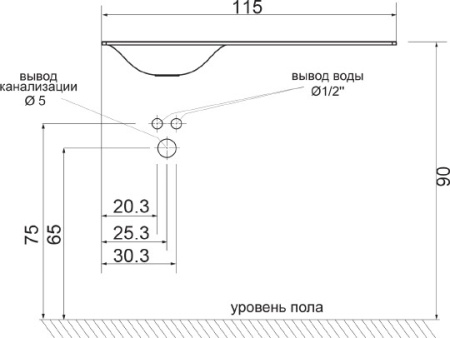 раковина над стиральной машиной цвет и стиль эргономика нф-00008440 115 l