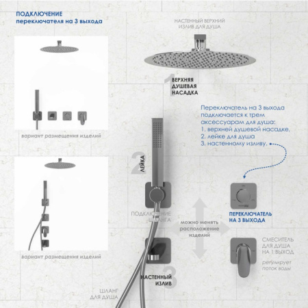 переключатель на 3 положения wasserkraft neckar a278