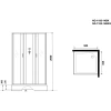 душевая кабина niagara classic 90x90 ng-1108-14bk без гидромассажа