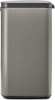 мусорное ведро brabantia bo 230387 12 л, платиновое