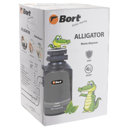 измельчитель пищевых отходов bort alligator (93410754)