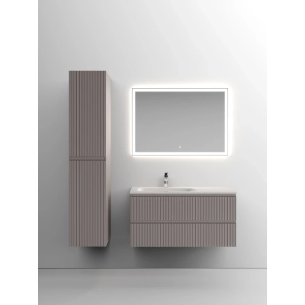 тумба под раковину sancos snob t 100 l snt100lsm подвесная doha soft