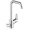 Смеситель для кухни с переключателем на посудомоечную машину Hansgrohe Focus M41 31823000, хром