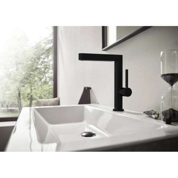 смеситель для раковины с донным клапаном hansgrohe finoris 76060670