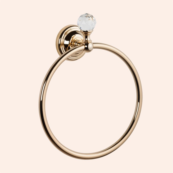 Полотенцедержатель Tiffany World Crystal TWCR015oro-sw