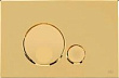 Кнопка для инсталляции OLI Globe 152954 цвет золото