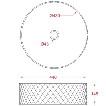 раковина накладная 44 см artceram rombo osl009 01 00, цвет, цвет белый