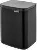 Мусорное ведро Brabantia Bo 222900 7 л, матовое черное