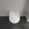 унитаз подвесной villeroy&boch universo 4670t901 с сиденьем микролифт, цвет белый
