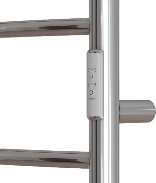 полотенцесушитель point афина п5 pn04848p электрический, с полкой, 40x80 см, хром