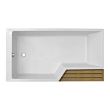 Акриловая ванна Jacob Delafon Bain Douche Neo 170x90 L E6D002L-00 без гидромассажа