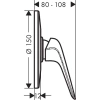 смеситель для душа hansgrohe novus 71068000