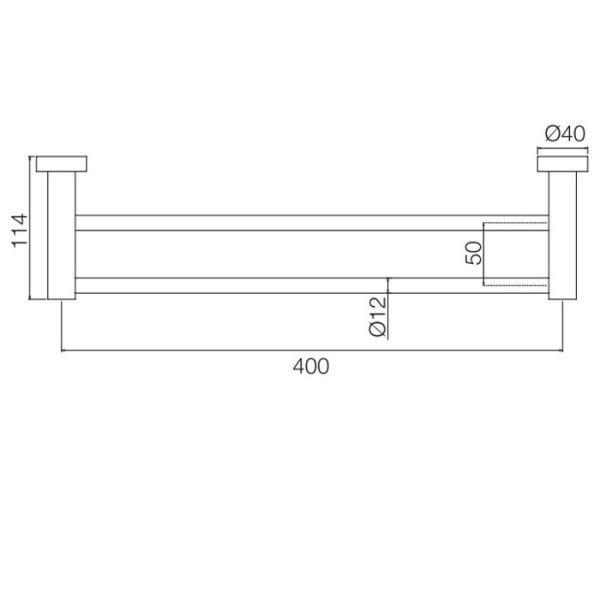 Полотенцедержатель Fima Carlo Frattini Rotola F6001/40CR