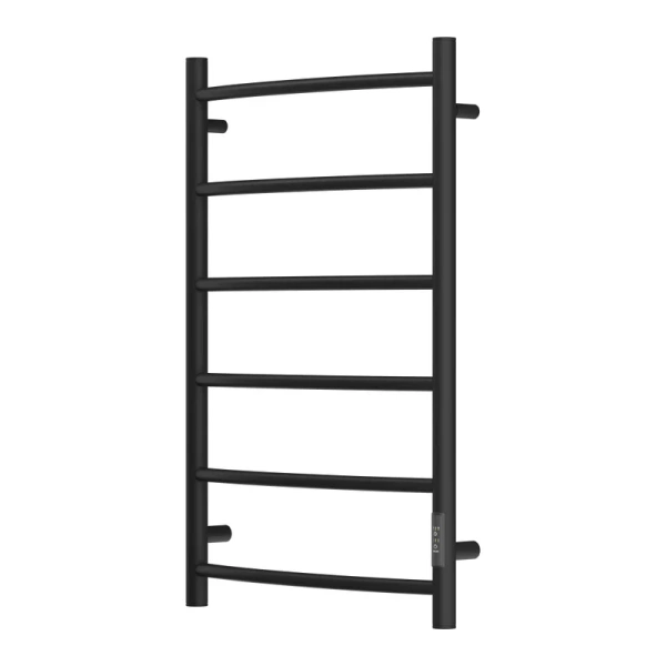 полотенцесушитель point афина pn04858b электрический, 50x80 см, черный