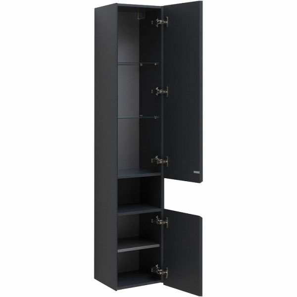 шкаф пенал allen brau infinity 35 r 1.21009.am подвесной антрацит матовый