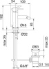 смеситель для биде treemme vela 5820.cc.vl