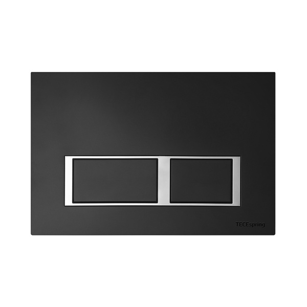 система инсталляции для унитазов tece tecespring s955202 4 в 1 с кнопкой смыва черный матовый