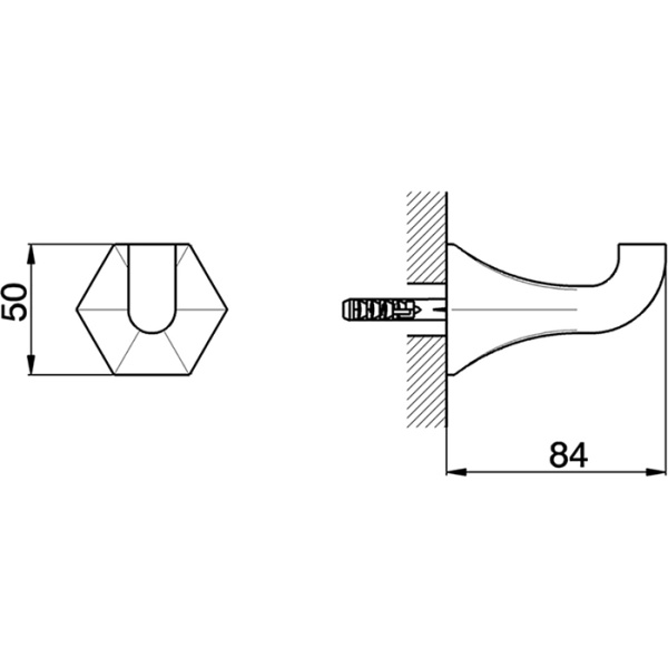 Cisal Cherie Крючок, цвет: золото розовое