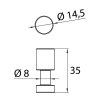 крючок для полотенец emco flow 2775 001 01 хром