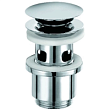 Донный клапан Kludi 1042405-00 click-clack, с переливом, хром