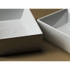 раковина ceramicanova element cn5013 накладная, 59x39 см, белая
