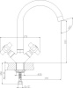 смеситель для кухни rossinka z z02-71