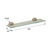 полка daniel revival accessory reme900 br 63