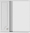 Зеркальный шкаф Dorff Tradition M95MPL0601WG L 60 см