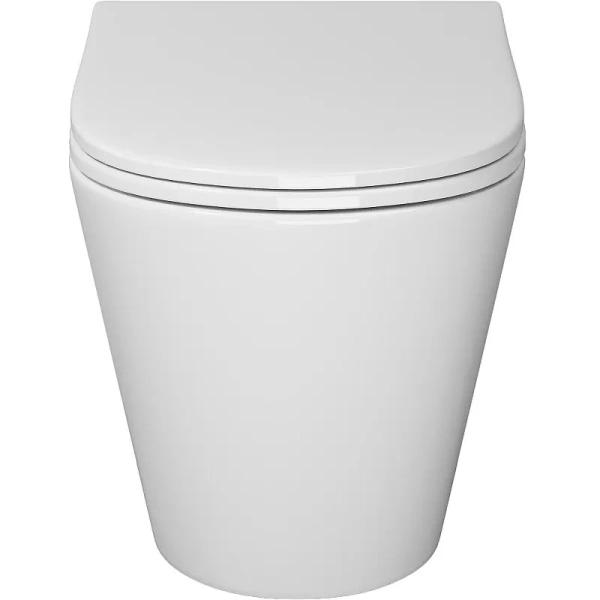 унитаз niagara vista ng-9302 подвесной, безоботковый, с сиденьем микролифт, белый