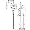 смеситель для кухни hansgrohe talis m54 72809670, черный матовый