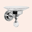 Мыльница Tiffany World Crystal TWCR106cr-sw