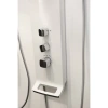 душевая панель hansgrohe raindance lift 27008400 2jet термостатическая, белый/хром