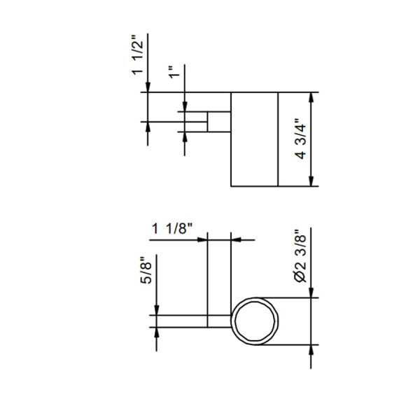 Стакан Fantini Young 96 P9 7651 цвет: Matt Copper PVD