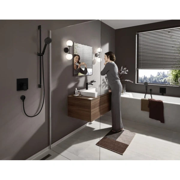 смеситель для раковины с донным клапаном hansgrohe vivenis 75010670