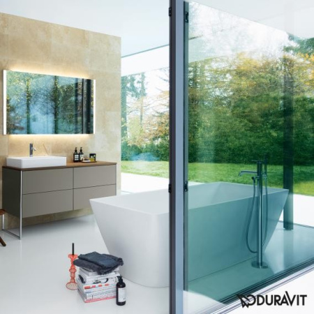 ванна из искусственного камня duravit durasquare 185x85 (70043)