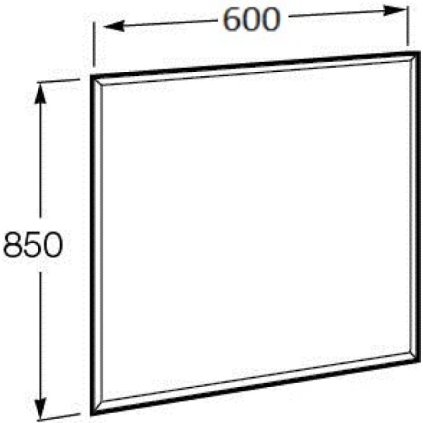 зеркало 60х85 см roca aneto 812362000