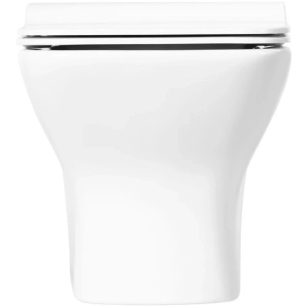 унитаз подвесной безободковый belbagno romano bb248chr-sm, без сиденья, цвет белый.